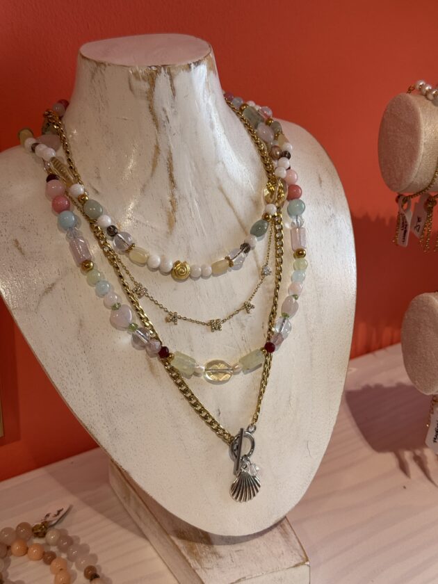 Solea Verde - Necklace (unique piece) – Bild 2