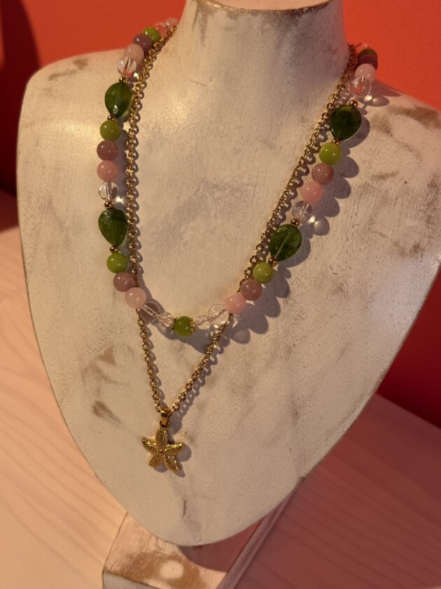 Rosée Verde - Necklace (unique piece) – Bild 2