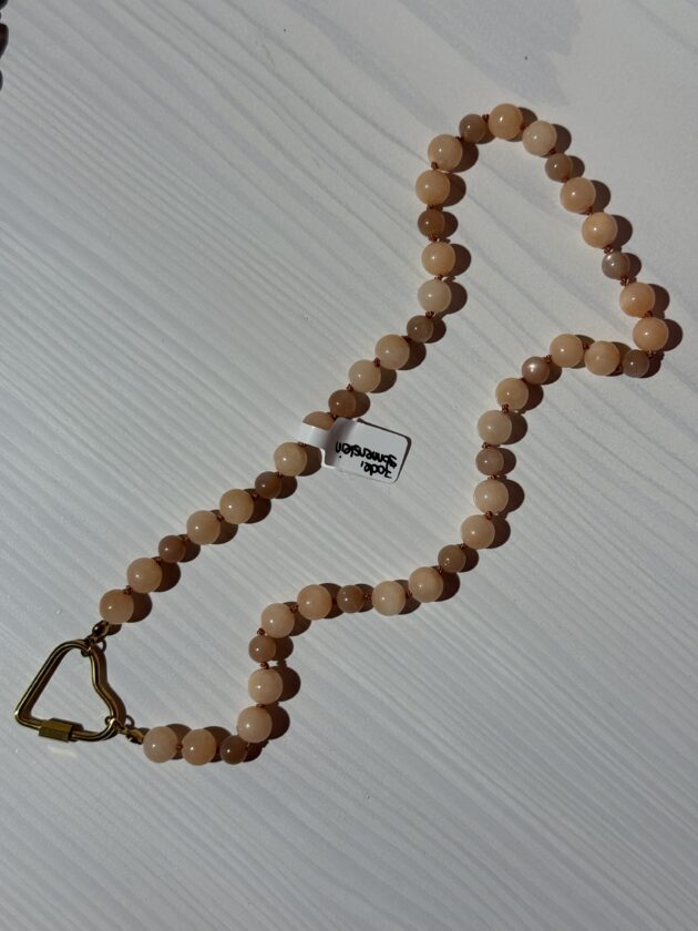 Peach Sun - Necklace (unique piece) – Bild 3