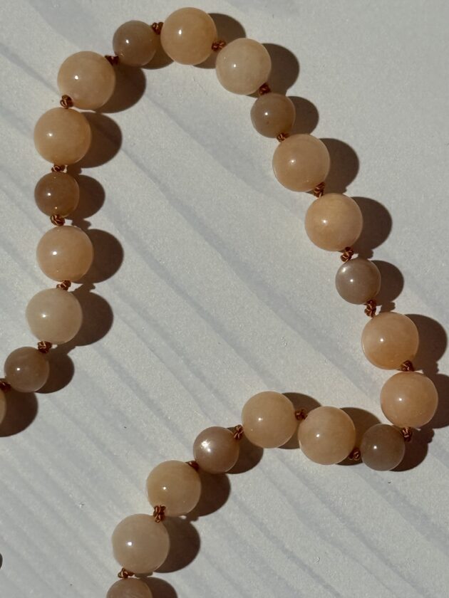 Peach Sun - Necklace (unique piece) – Bild 2
